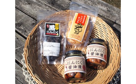 五木村にんにく加工品セット [子守唄の里五木 熊本県 五木村 51120327]