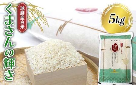 FKP9-679 [令和7年度産]球磨産白米 くまさんの輝き 5kg 新米 白米 精米 ふっくら 国産米 おすすめ 農家