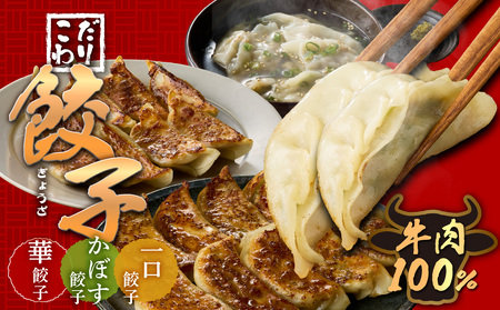 華永餃子セットA(華×1、一口×1、かぼす×1) 計54個