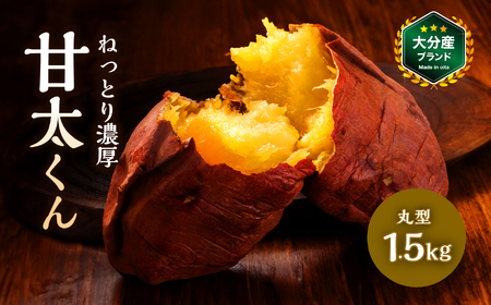 大分県産かんしょ さつまいも 甘太くん 約1.5kg M/L 丸型 | 芋 紅はるか 焼き芋 おやつ 大分県 中津市