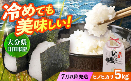 [先行予約]大分県産 ヒノヒカリ 5kg 日田市 こめ コメ 米 [ARDX013] ひのひかり