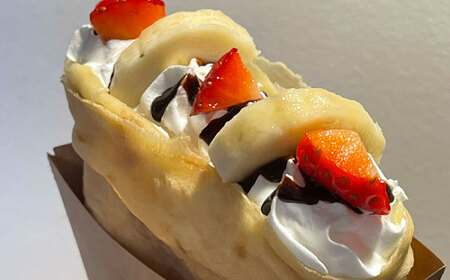 冷凍クレープおまかせ5個セット 日田市 / CrepeShop CHOCO スイーツ おやつ デザート[ARFS001]