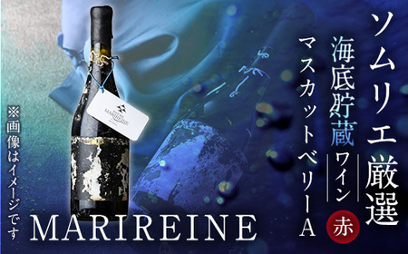海底貯蔵ワイン 赤 MARIREINE マスカットベリーA sagittarius2022(720ml・1本)久住ワイナリー ワイン 赤ワイン 酒 パーティー マリレーヌ 海底酒 熟成 大分県 佐伯市【FP021】【フルタ酒店】