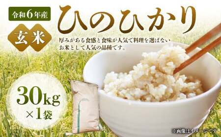 [令和6年産]大分県産(竹田市産) ひのひかり 玄米 30kg [2025年1月上旬より順次発送予定]