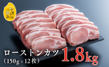 中川さんちの米の恵み豚ローストンカツ(150g×12枚)[豊後高田市限定]