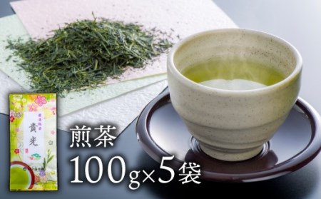  お茶屋二代目みずからの名前を命名 代表銘茶「貴 光」5本セット!