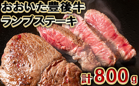 おおいた豊後牛ランプステーキ 計800g(約200g×4枚) 九州 [105-008_5]