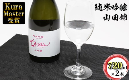 ちえびじん純米吟醸山田錦 720ml×2本セット[中野酒造][110-003_6]