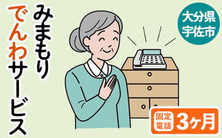 みまもりでんわサービス(3か月・固定電話)電話 サービス 郵便局 見守り 家族[107500100][日本郵便]