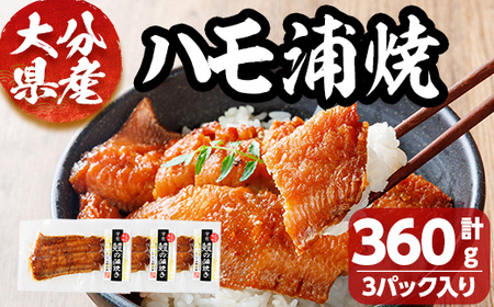 ハモ蒲焼 (計360g) 鱧 はも 冷凍 惣菜 蒲焼 かば焼き 温めるだけ おかず 勝負めし[101901700][上野水産]