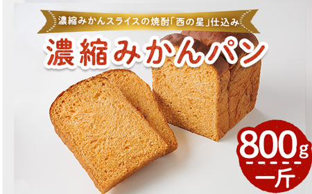 濃縮みかん麦焼酎仕込みパン(一斤・800g) パン 朝ごはん 朝食 おやつ みかんパン みかん[118000400][オーマイパン]