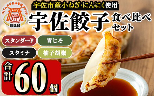 味深屋の宇佐餃子よりどりセット(合計5袋・5種) 餃子 ぎょうざ 簡単 惣菜 おかず おつまみ 簡単調理 焼くだけ 食べ比べ セット[104200300][NPO法人 結び恵会]