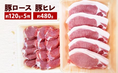 大分県産 米の恵 豚ロース ヒレ 贅沢 トンカツ 食べ尽くし 約1kg 豚肉