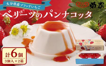 [お菓子の菊家]ベリーツのパンナコッタ 6個(3個入×2箱)セット | パンナコッタ パンナコッタ パンナコッタ パンナコッタ パンナコッタ