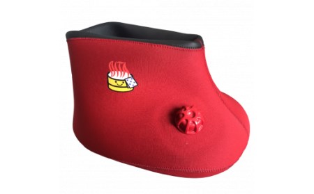 クロッツ やわらか湯たんぽ 足湯もできる両足用タイプ(薬用Hot Tab重炭酸湯Classic 10錠入付)_2041R