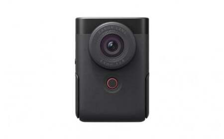 0030C_キヤノン Vlogカメラ PowerShot V10(トライポッドグリップ&スターターキット・黒)/ ビデオカメラ コンパクトカメラ デジタルカメラ デジカメ Vlogカメラ 動画 撮影 小型カメラ 持ち運び Canonカメラ CANONカメラ