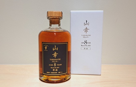 山幸ブランデー原酒 AGED8YEARS (500ml) 十勝ブランデー60周年記念 ブランデー 高級 山幸 北海道池田町 原酒 62度