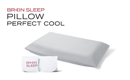 ブレインスリープ ピロー パーフェクトクール グレー  枕 まくら 肩こり 高反発 人気 ギフト 洗える