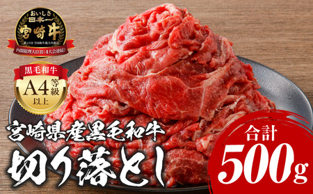 宮崎牛 切り落とし 500g 牛肉 切落とし 宮崎牛