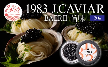 宮崎キャビア1983 バエリ旨味(20g) キャビア チョウザメ 魚卵