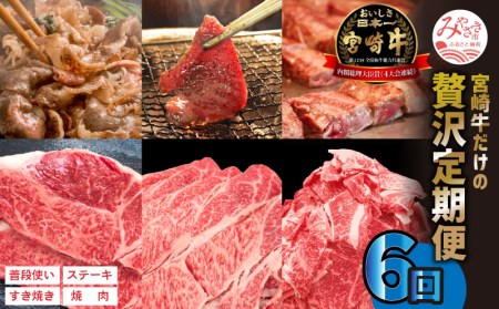 宮崎牛だけの贅沢定期便(6ヶ月コース) 肉 牛 牛肉