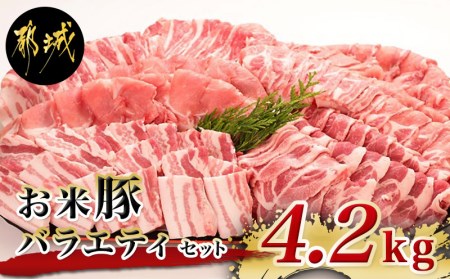 「お米豚」バラエティ4.2kgセット_MA-3119