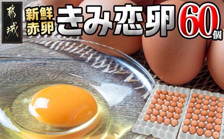 新鮮赤卵「きみ恋卵」60個_AA-2911
