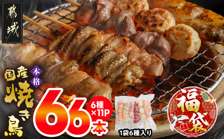 [福袋★2026]職人串打ちの本格焼き鳥66本!!_MJ