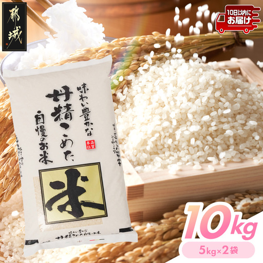 都城産米と国産米ブレンド 10kg≪みやこんじょ特急便≫〔19-33-001-10kg-Q〕_(都城市) お米 国産ブレンド米 10kg 精米