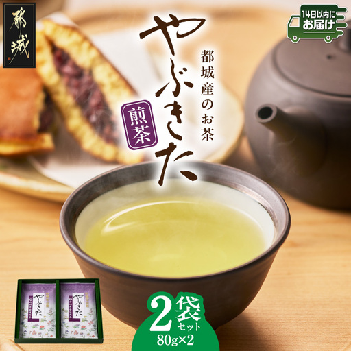 都城産のお茶「やぶきた」(煎茶)≪みやこんじょ快速便≫〔AA-C3-012-R〕_(都城市) 都城産 お茶 やぶきた 煎茶 茶葉 化粧箱 贈答品 茶圃斉光園 14日以内お届け
