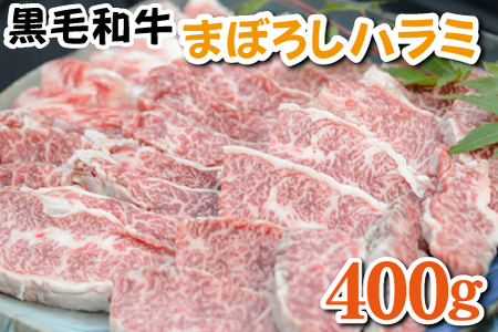 【黒毛和牛専門店直送】黒毛和牛まぼろしのハラミ 400g（国産 和牛 黒毛和牛 ハラミ ホルモン 焼肉 BBQ 人気）