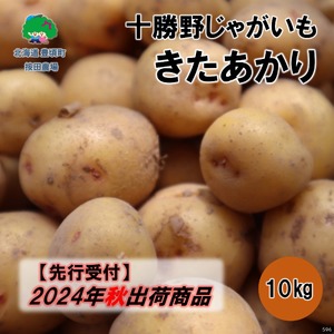 十勝野じゃがいも きたあかり10kg[2024年秋出荷](先行受付)[按田農場]