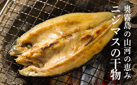 ニジマスの干物[奥霧島の山河の恵み]国産の天然塩と魚醤で味付けた川魚「虹鱒」の開き [焼き魚 干し魚 無添加 ひもの 奥霧島ドライレインボートラウト]