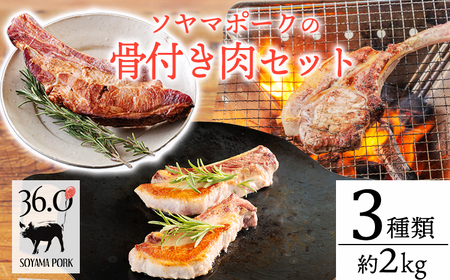 ソヤマポークの骨付き肉セットTF865-P00078