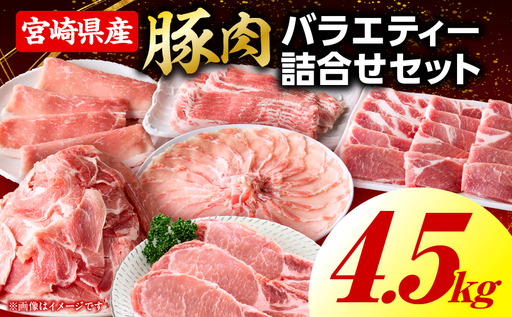 豚肉バラエティー詰合せセット【4.5kg】2026年7月発送予定