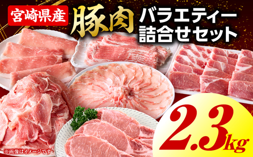 豚肉バラエティー詰合せセット【2.3kg】2026年7月発送予定