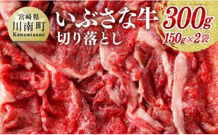 希少な血統の赤身肉『いぶさな牛』牛肉切落し150g×2[肉 牛 牛肉 国産 牛 和牛 牛 牛肉 牛]