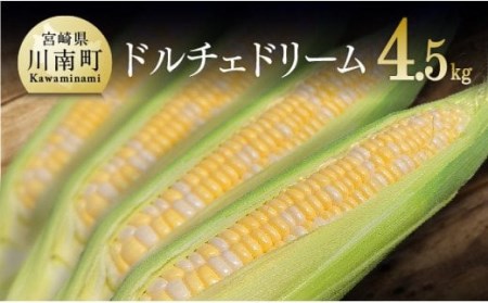 [令和7年発送]宮崎県産とうもろこし 大山さんちのスイートコーン「ドルチェドリーム」4.5kg [ 先行予約 数量限定 期間限定 2025年発送 先行受付 宮崎県産 九州産 ]