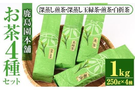 �������̂���4��Z�b�g�u�[�ނ������E�[�����ʗΒ��E�����E���ܒ��v(���v1kg�E�e250g×4��)���t �Β� ���ݔ�� �퉷 �ۑ��yAA-12�z�y�������{�܁z