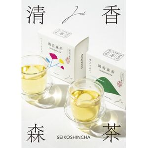 諸塚村産ウーロン茶 清香森茶 山3箱 花3箱