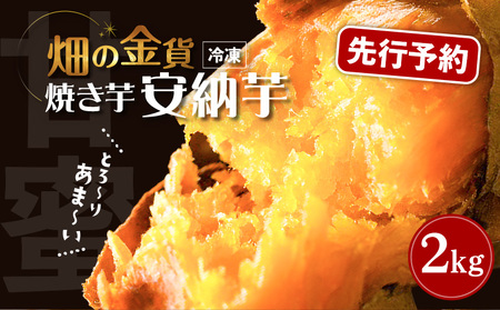 [ 先行予約 ]畑の金貨 焼き芋安納芋2kg K181-005_02 紅はるか シルクスイート さつまいも サツマイモ 芋 おいも いも 蜜芋 蜜いも 焼き芋 冷凍 やきいも 焼芋 食品 時短 簡単 先行受付 南九州産 濃厚 甘い しっとり 最高峰糖度 美味しい 産地直送 加治木産業食品事業部 ふるさと納税 鹿児島 おすすめ ランキング プレゼント ギフト