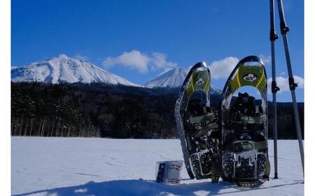 【ペア】 北海道十勝 オンネトースノーシュートレッキング 体験ツアー 《足寄町》 【Slow Travel HOKKAIDO】　北海道旅行 体験 アウトドア スノーシュー カフェ 雪遊び 旅行 オンネトー[BEAY003]