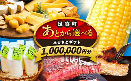 [あとから選べる]足寄町ふるさとギフト 100万円分 足寄町 [BEBL007]