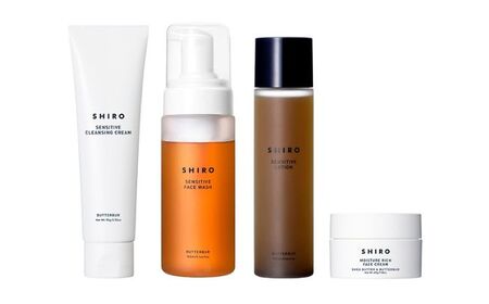 [SHIRO]ラワンぶきスキンケアキット&ラワンぶきクレンジングクリーム [足寄町] 洗顔 整肌 保湿 センシティブ [BEAX010]