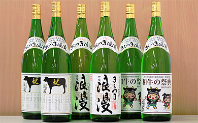 きもつき浪漫焼酎(特撰)6本セット 444-1