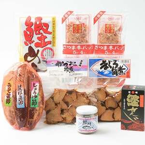本場 枕崎産 かつお製品詰合せ 加工品 角煮 せんじ 鰹めし かつおぶし かつおみそ A3-109_惣菜・加工品 乾物    惣菜・加工品     惣菜・加工品 レトルト    調味料 だし  ダシ  魚介・海産物 カツオ 鮮魚 かつお 鰹  魚介・海産物 マグロ 鮮魚 まぐろ 鮪  魚介・海産物     惣菜・加工品     調味料   _【配送不可地域：離島】【1166364】