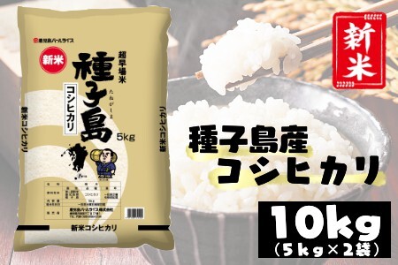 種子島 産 コシヒカリ 超 早場 米 10kg NFN192[800pt]