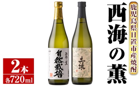[本格芋焼酎]南国酒造・自然派志向の芋焼酎 2本セット(土壌・自然栽培・各720ml・合計2本) 鹿児島 九州 酒 芋 焼酎 いも焼酎 地酒 薩摩芋 さつま芋 アルコール 飲み比べ セット