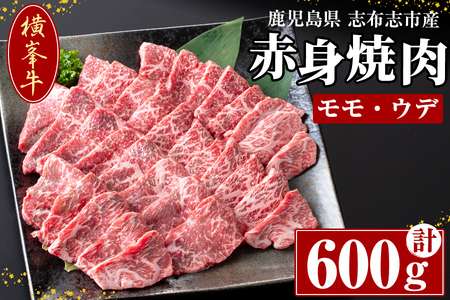 鹿児島県志布志市産(国産交雑種) 横峯牛の赤身焼肉(600g×1P)