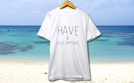 Have a nice amami 半袖Tシャツ(ブラック) A038-001-02